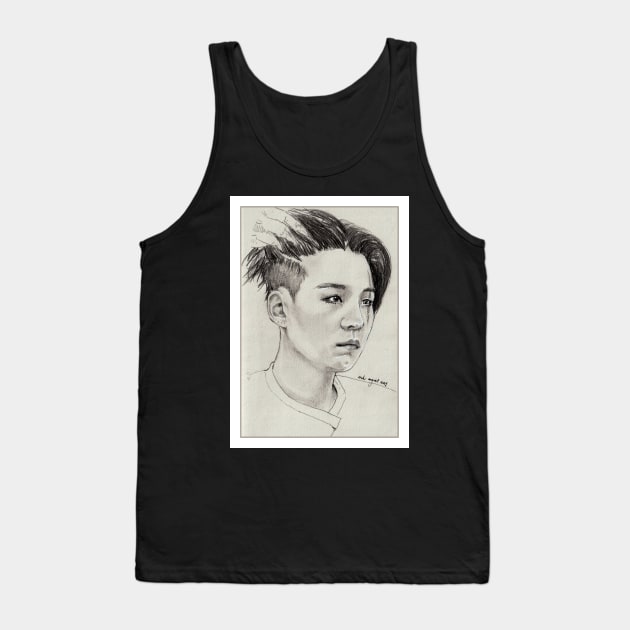 Yoongi Daechwita Hair Prep Tank Top by emopod